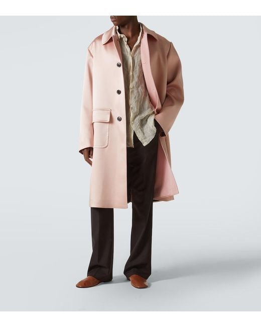 Dries Van Noten White Cotton And Silk-Blend Lame Shirt for men