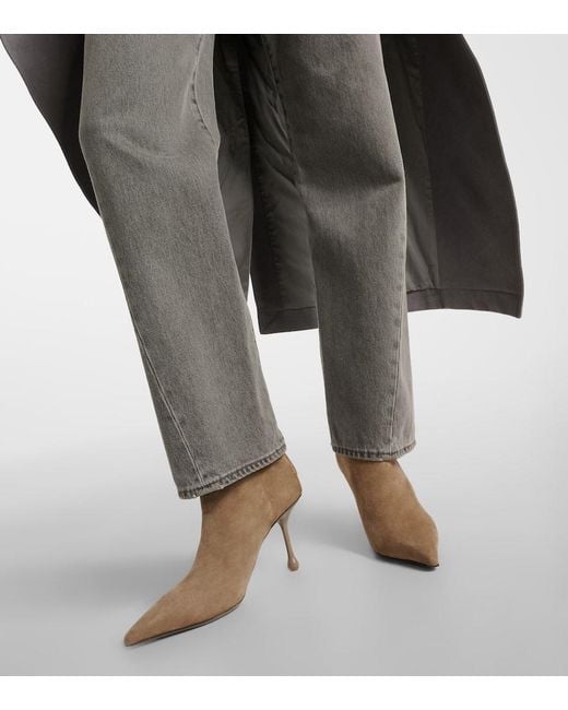Bottines Cycas 80 En Daim Jimmy Choo en coloris Brown