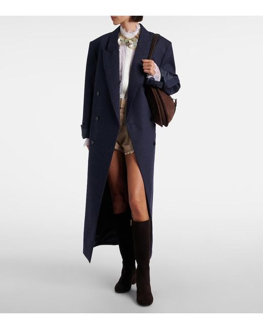 Gianvito Rossi Black 45 Suede Knee-High Boots