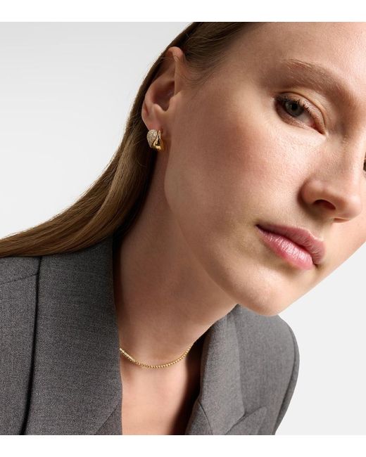 SHAY White 18Kt Earrings With Diamonds