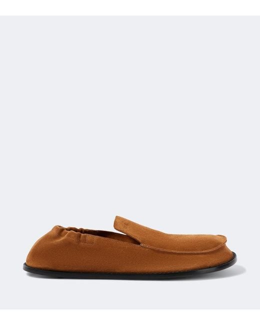 Mocassini Flex di Loewe in Brown da Uomo
