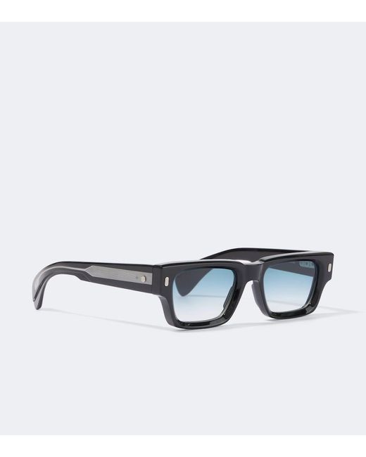 sato Blue Sira Rectangular Sunglasses for men