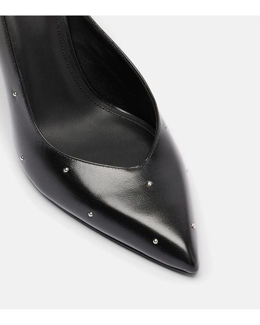 Isabel Marant Black Embellished Leather Pumps