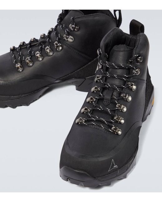 Roa Black Andreas Leather Hiking Boots for men