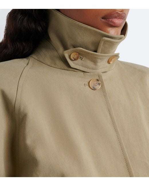 Magda Butrym Green Belted Cotton Jacket