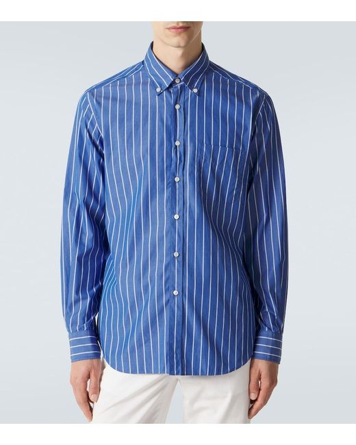 Slowear Hemd Aus Baumwolle in Blue für Herren
