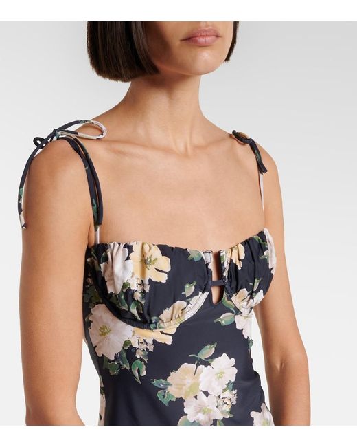 Montce Blue Liz Floral Beach Dress