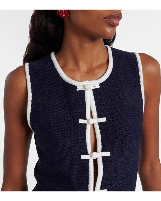 Chaleco Lou Posse de color Blue