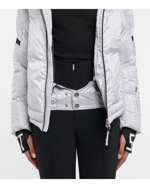 Jet Set Gray Joanna Padded Ski Jacket