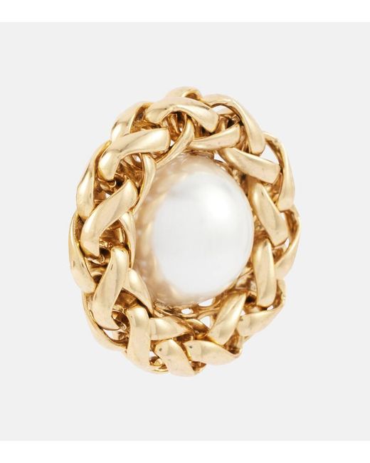 Jennifer Behr Metallic Ohrringe Marit, 18Kt Vergoldet