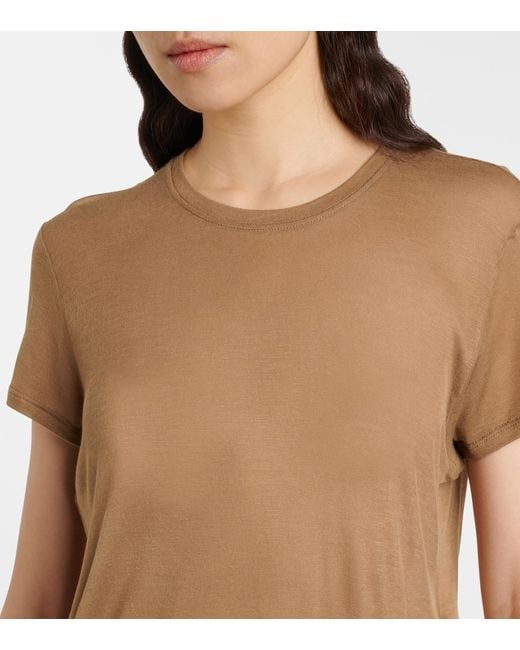 Tom Ford Natural Bamboo Jersey T-Shirt