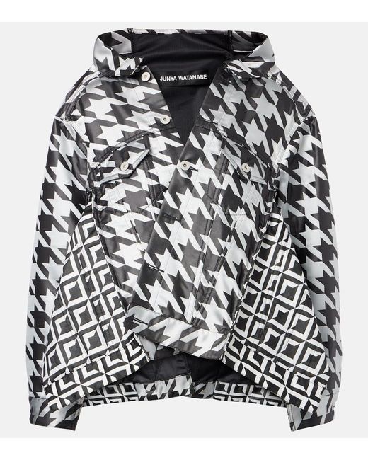 Junya Watanabe Black Oversized Denim Jacket