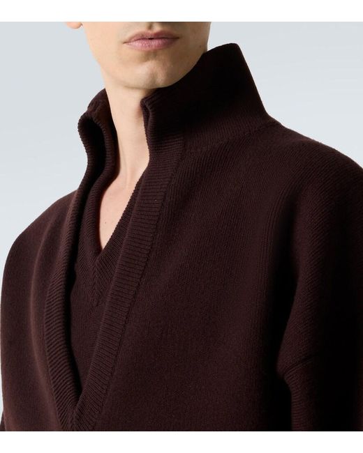 Pullover di Bottega Veneta in Brown da Uomo