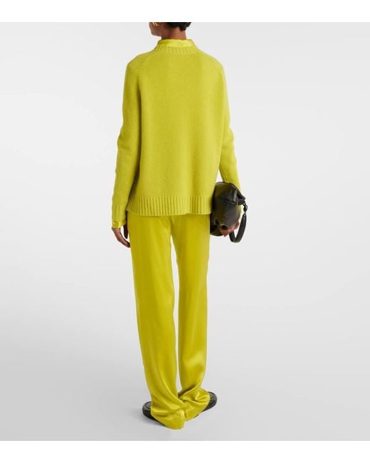 Joseph Yellow Cashmere Sweater