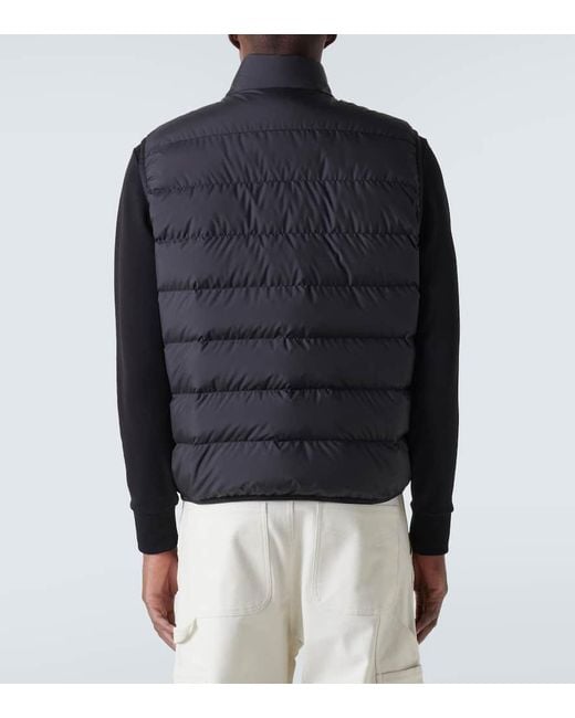 Moncler Daunenweste Contrin in Black für Herren