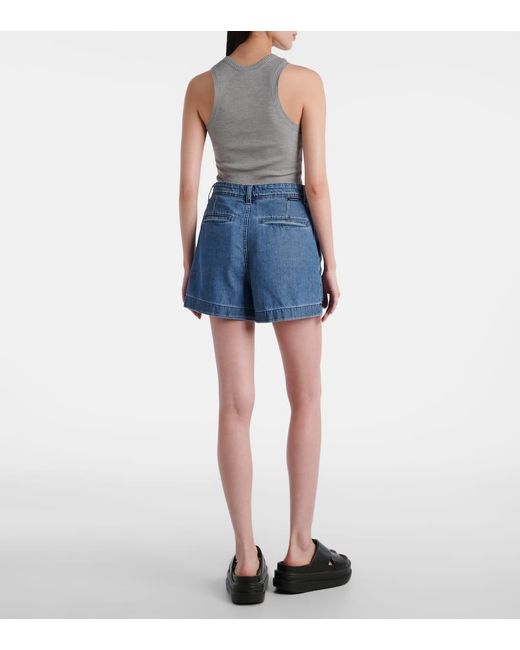 7 For All Mankind Blue Jeansshorts Hilo