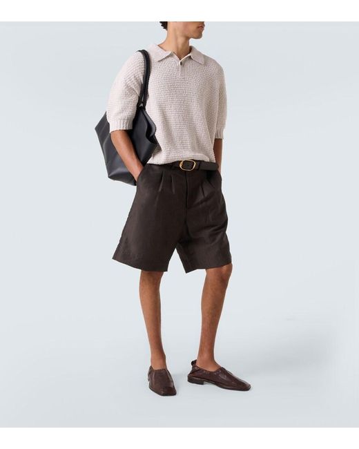 Polo En Coton Commas pour homme en coloris Pink