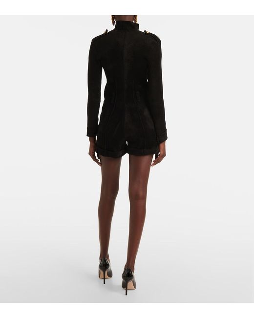 Tom Ford Black Velvet Romper