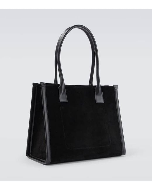 Christian Louboutin Tote Bag By My Side Aus Veloursleder in Black für Herren