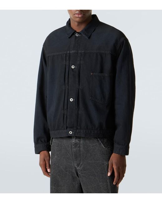 A.PRESSE Blue 1St Type Denim Jacket for men