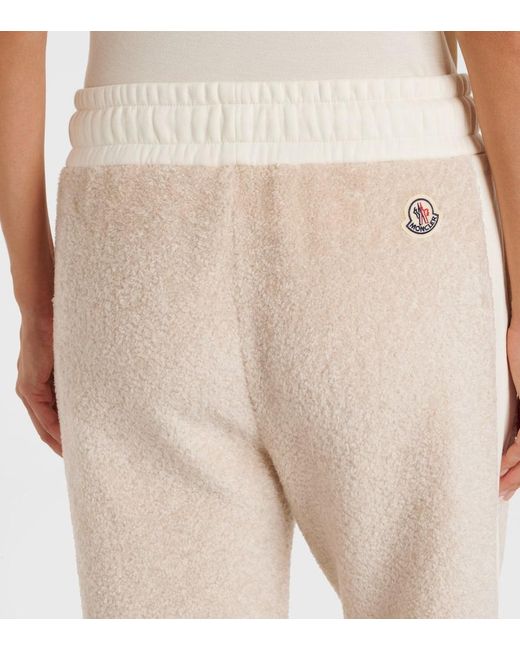 Moncler Natural Terry Sweatpants