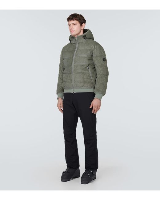 Bogner Green Egon Corduroy Ski Jacket for men