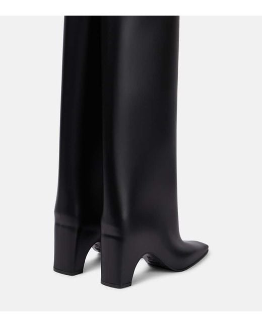 Coperni Black Stiefel Rubber Bridge