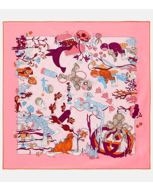 Sciarpa di Gucci in Pink