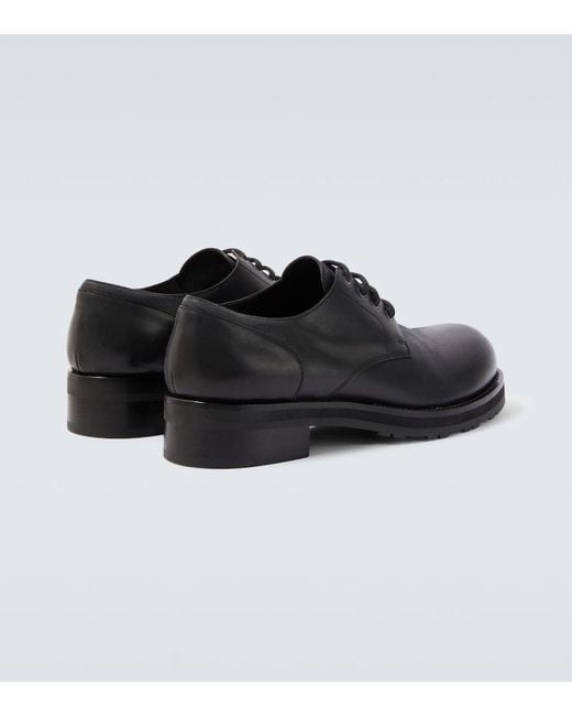 Stringate Derby di The Row in Black da Uomo