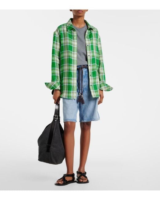 Citizens of Humanity Blue Court Denim Bermuda Shorts
