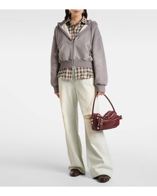 Borsa A Spalla Camero di Acne in Red