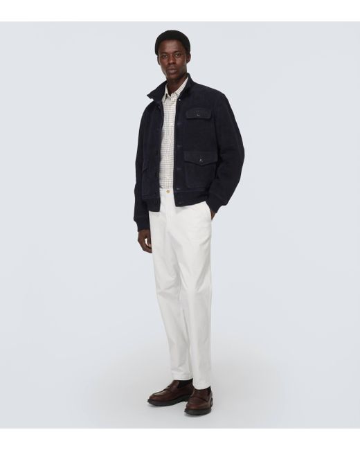 Pantalon fuseau en coton melange Polo Ralph Lauren pour homme en coloris White