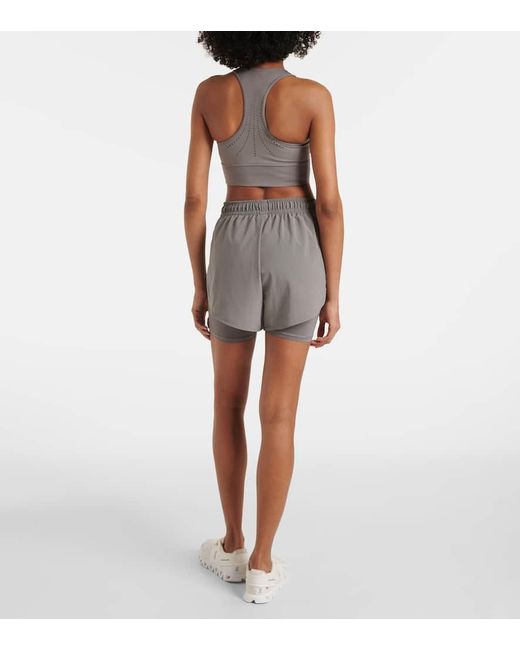 Adidas By Stella McCartney Gray Truepace Running Shorts