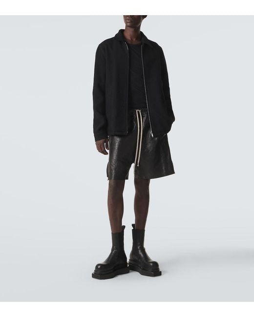 Rick Owens Black Cotton Top for men