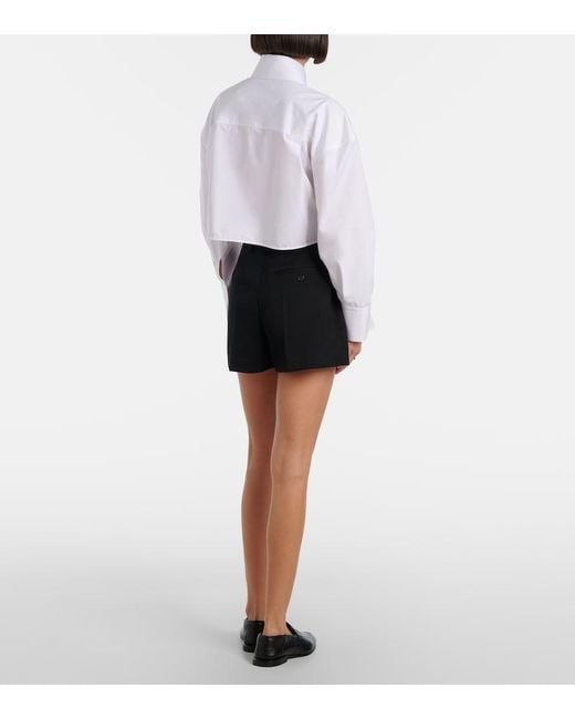 Shorts De Lino Givenchy de color Black