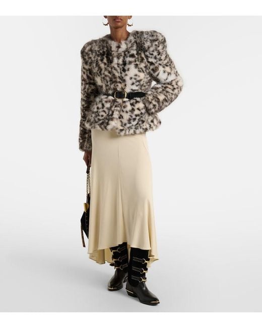 Isabel Marant Multicolor Bahria Leopard-Print Jacket