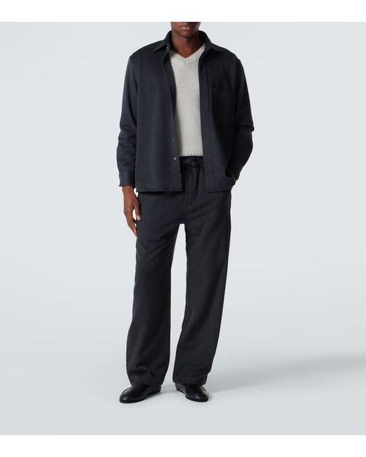 John Lobb Loafers Tyne Aus Leder in Black für Herren