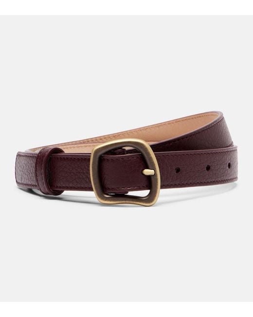Gabriela Hearst Brown Simone Leather Belt
