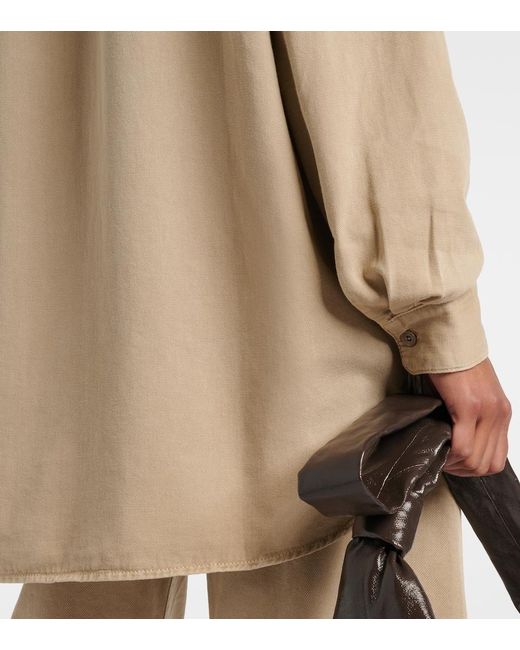 Lemaire Natural Denim Shirt