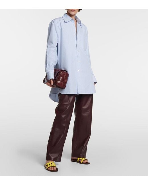 Tod's Yellow Leather Slides
