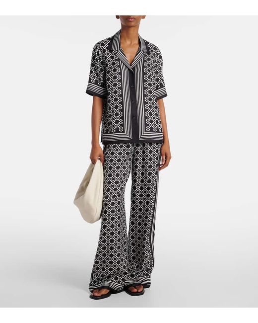 Jonathan Simkhai Gray Weite Hose Zuna