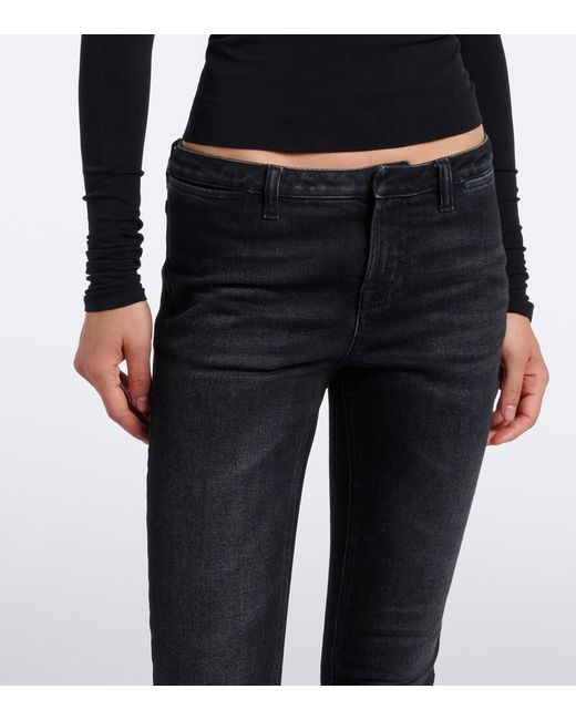 Gucci Black Low-Rise Skinny Jeans