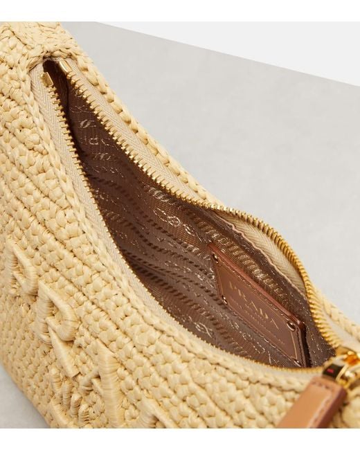 Prada Natural Re-Edition 2005 Crochet Shoulder Bag