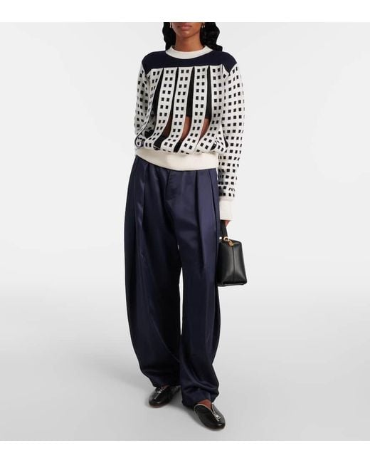 J.W. Anderson Black Jacquard Sweater