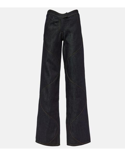 AYA MUSE Blue Hyn Wide-Leg Jeans