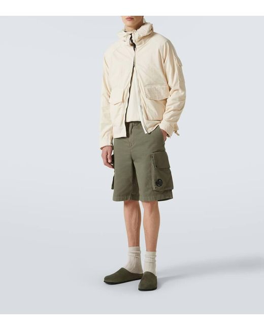 Short Cargo En Coton C P Company pour homme en coloris Green