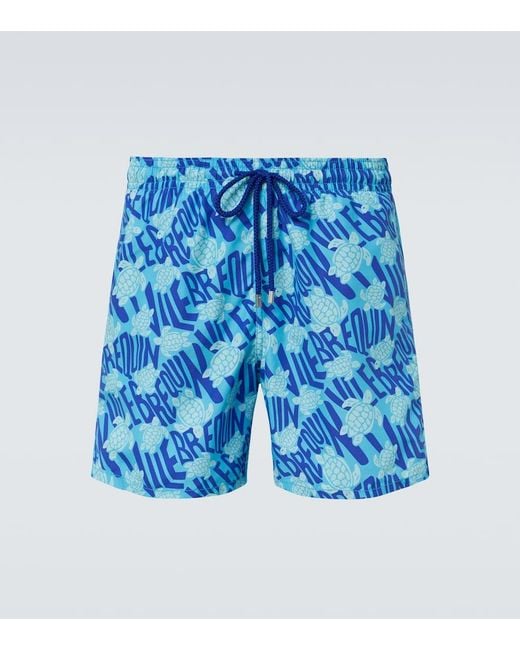 Banador Estampado Vilebrequin de hombre de color Blue