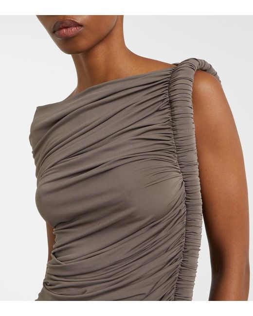 Alaïa Brown Midi Dresses