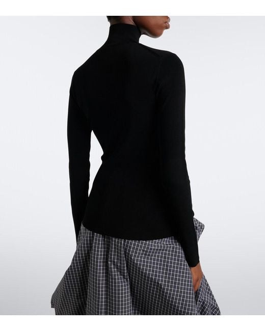 Top Double L Loewe en coloris Black