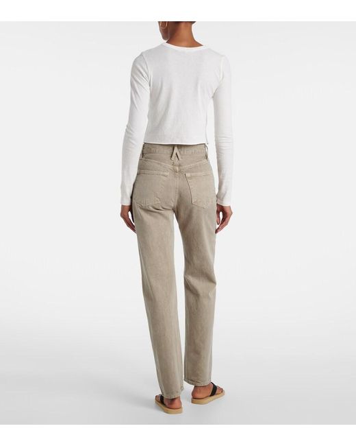 SLVRLAKE Denim Natural London Straight Jeans